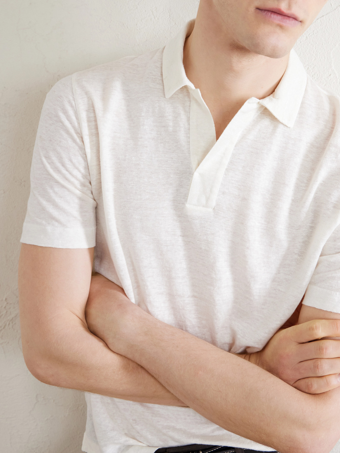 Linen Polo Shirt