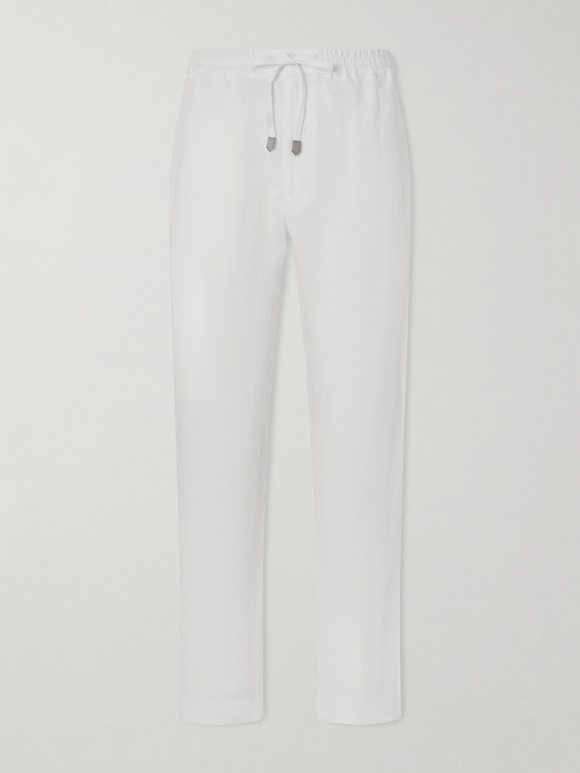 Canali Straight-Leg Linen Trousers IT 56