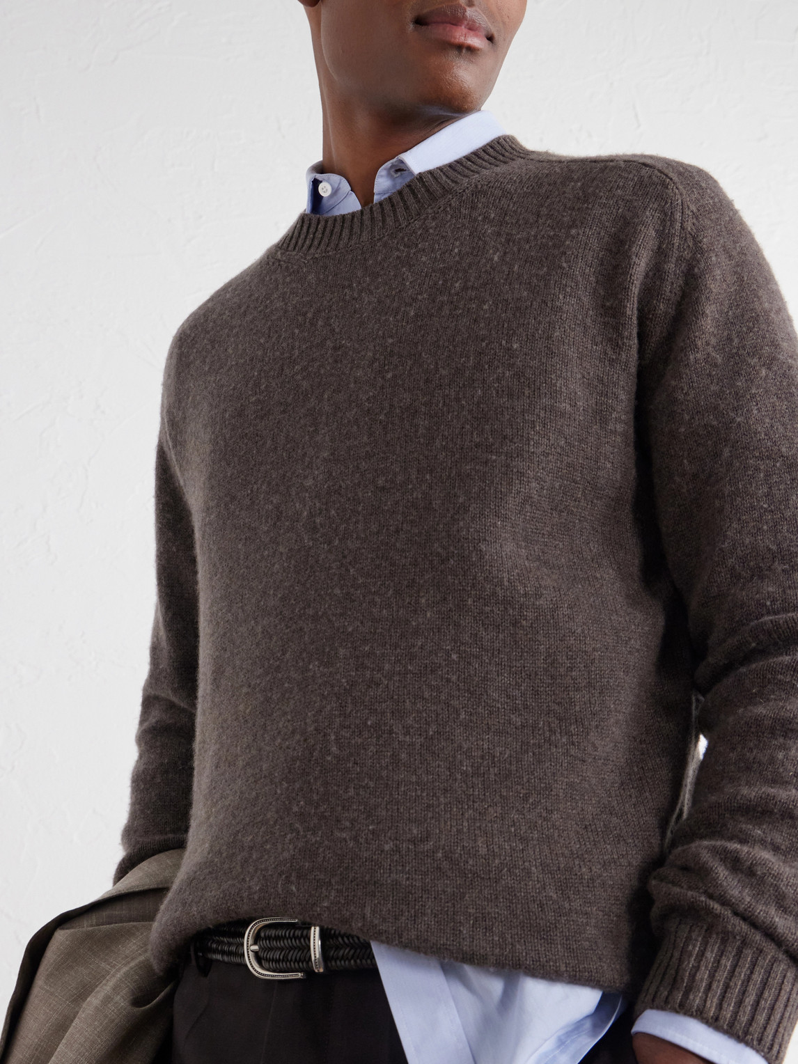 And Cashmere-Blend Sweater