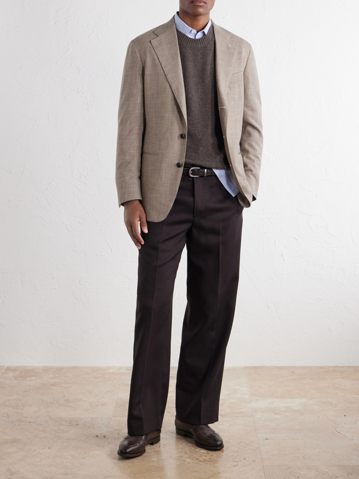 And Cashmere-Blend Sweater