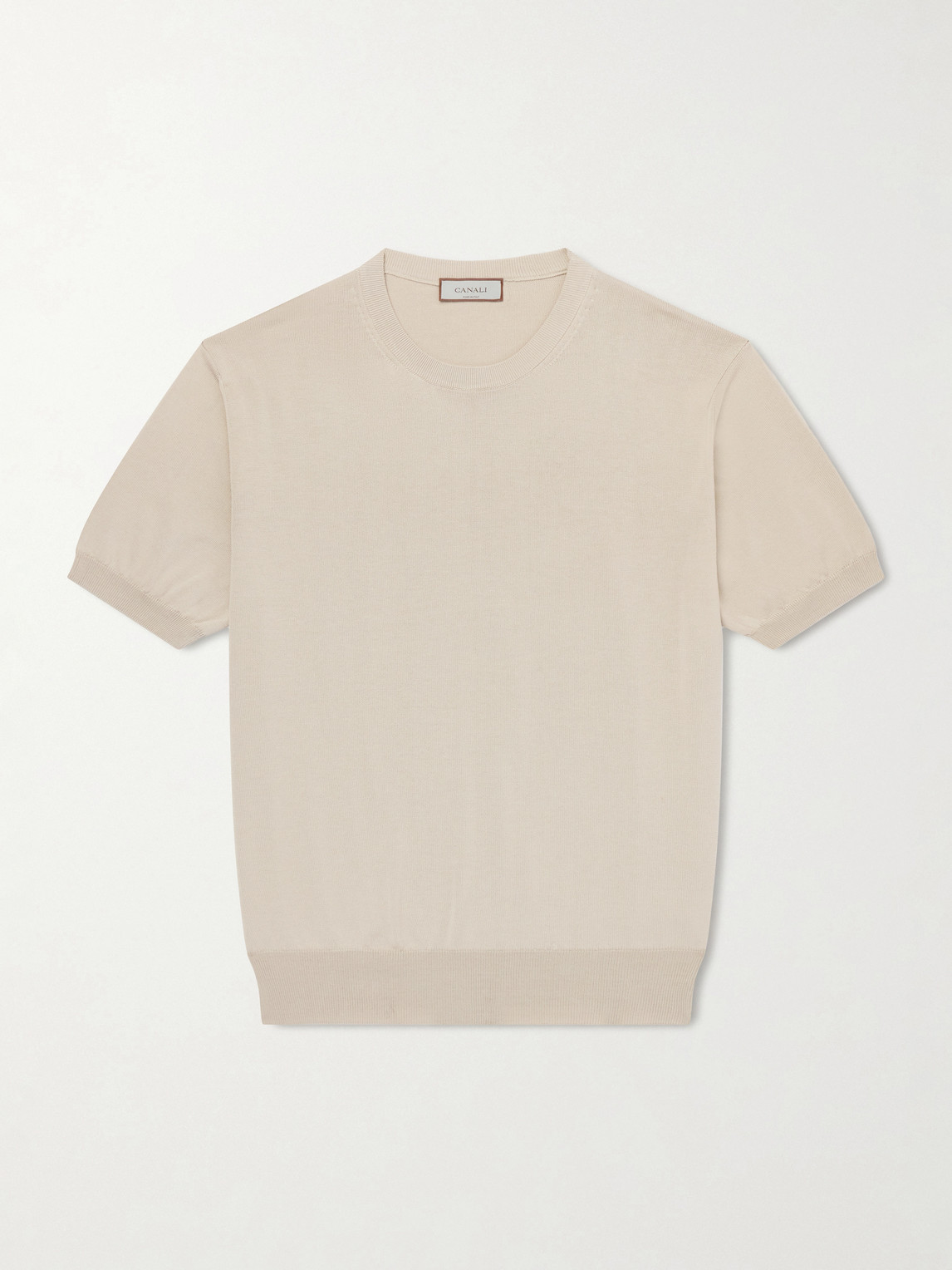 Canali Knitted Cotton T-Shirt IT 54