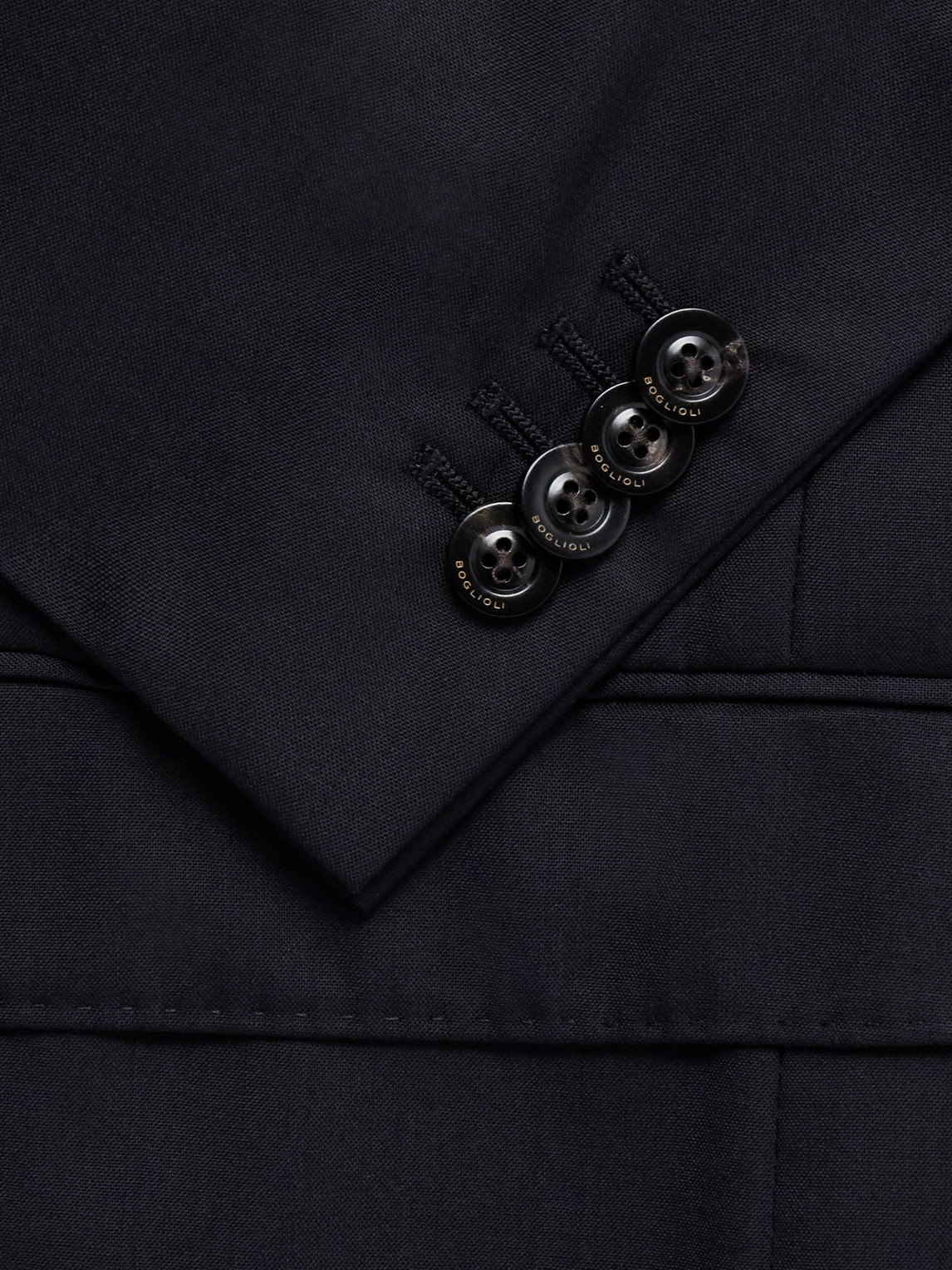 Virgin Wool Fresco Suit Jacket