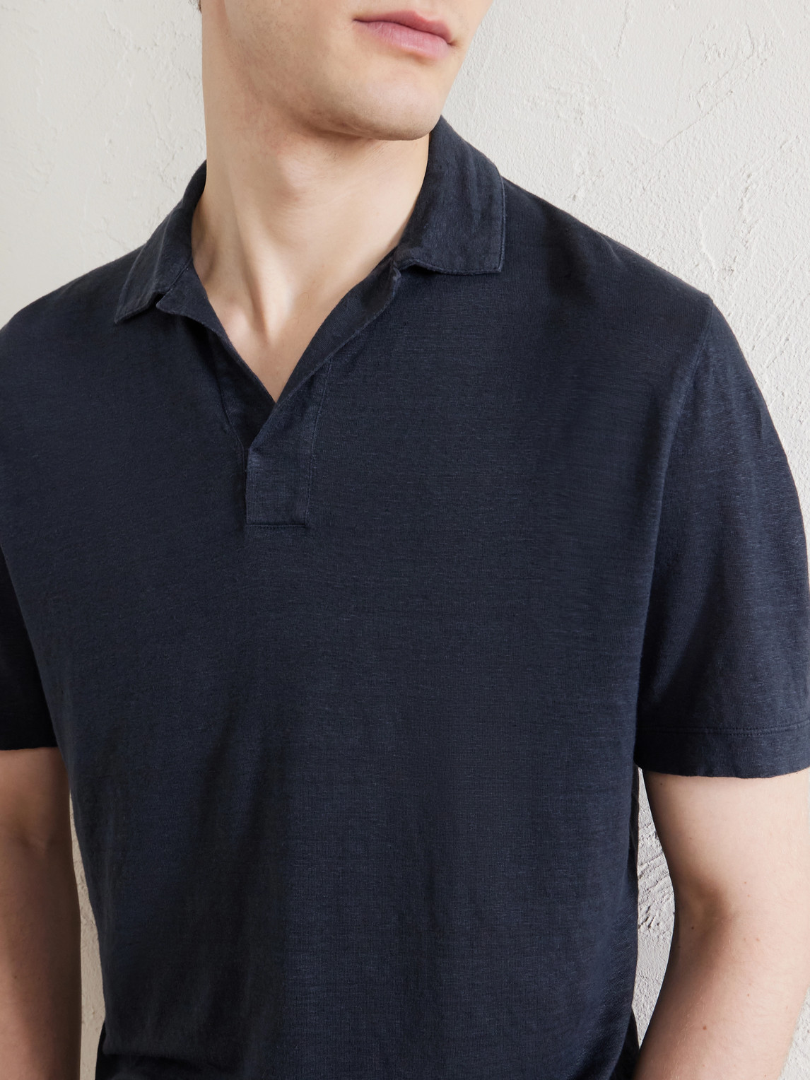 Linen Polo Shirt