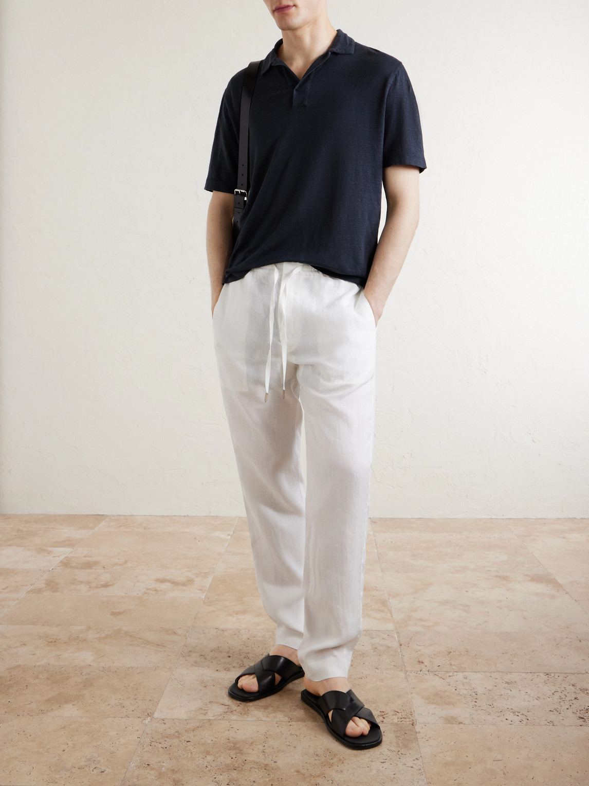 Linen Polo Shirt