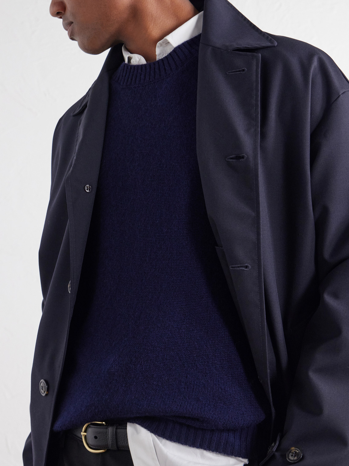 And Cashmere-Blend Sweater