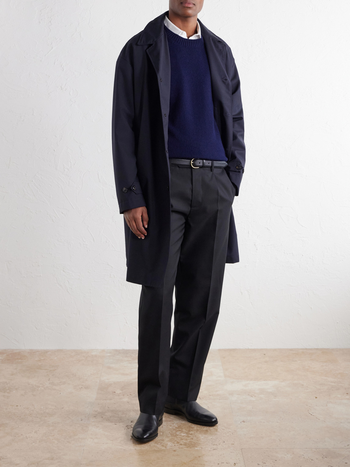 And Cashmere-Blend Sweater