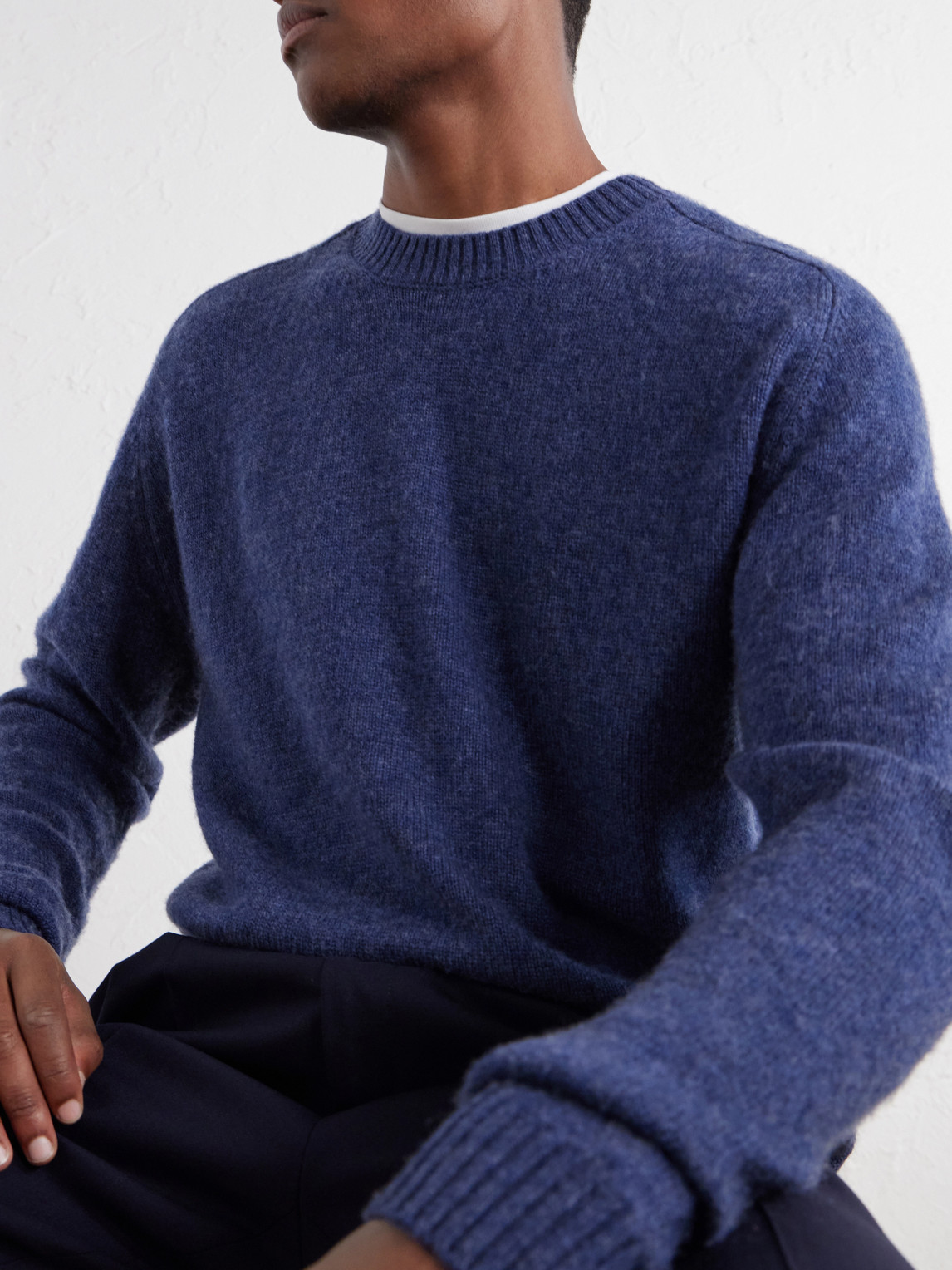 And Cashmere-Blend Sweater