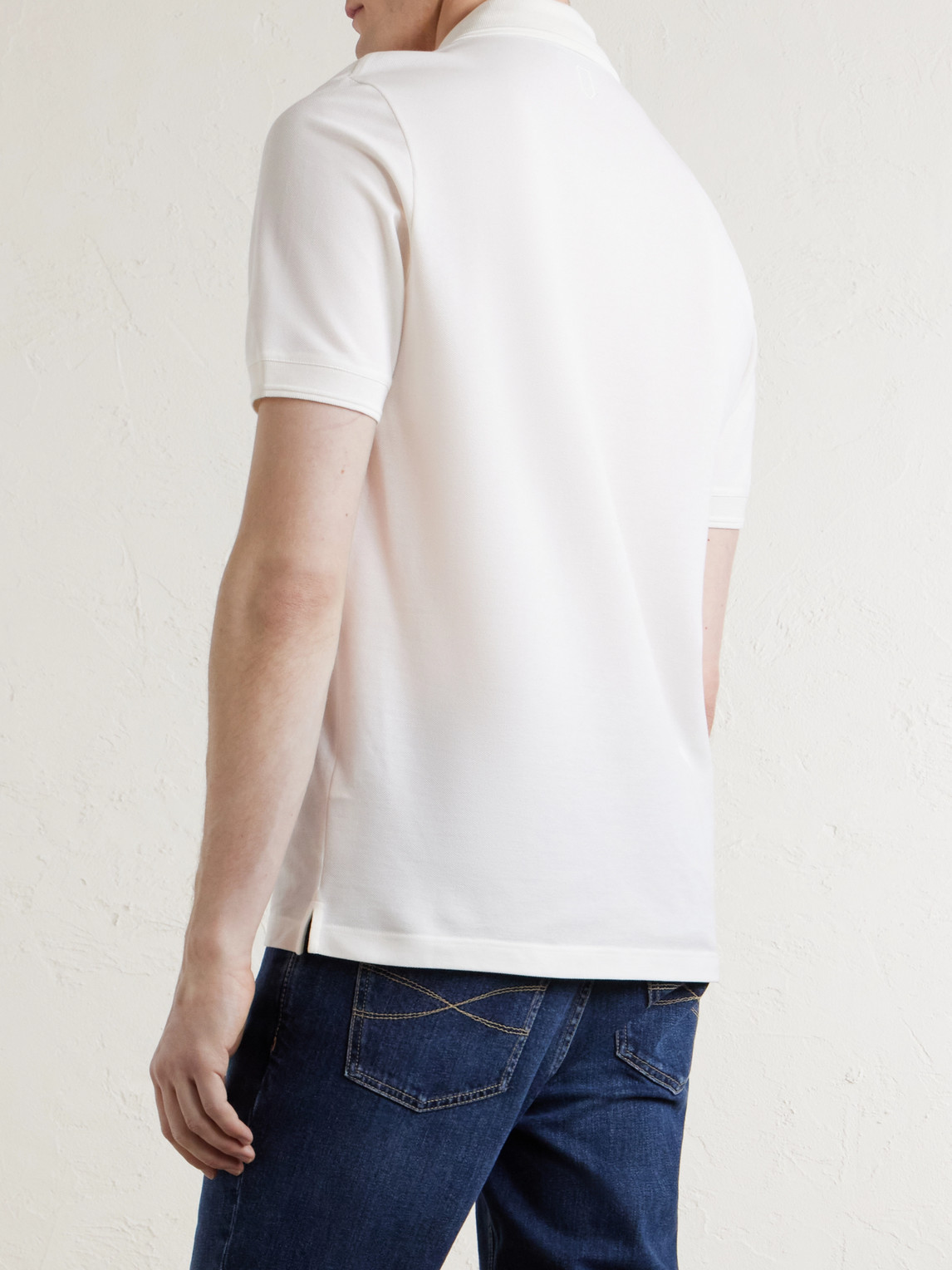 Cotton-Piqué Polo Shirt