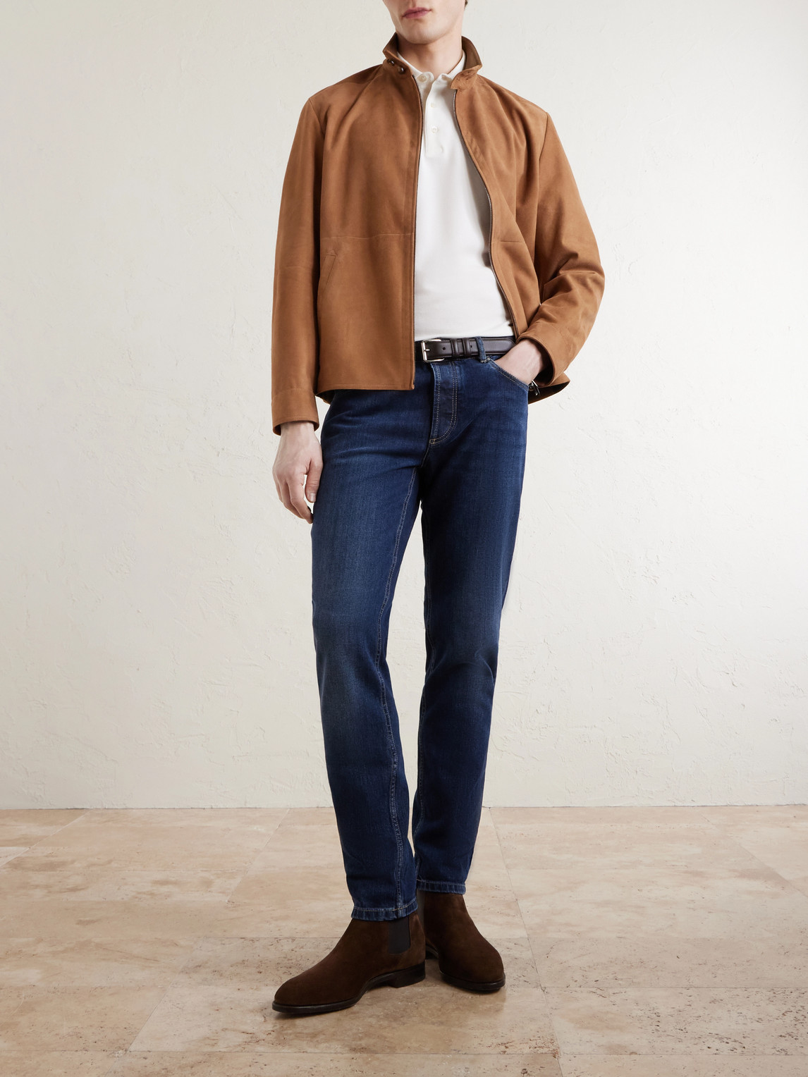 Cotton-Piqué Polo Shirt
