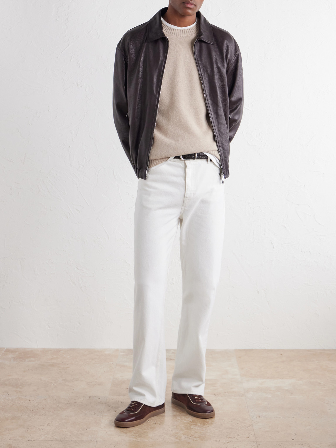And Cashmere-Blend Sweater