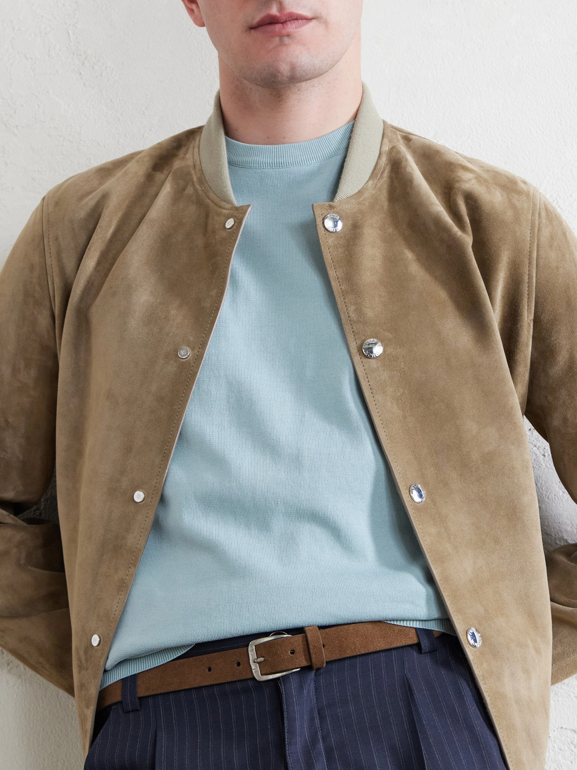 Knitted Cotton T-Shirt