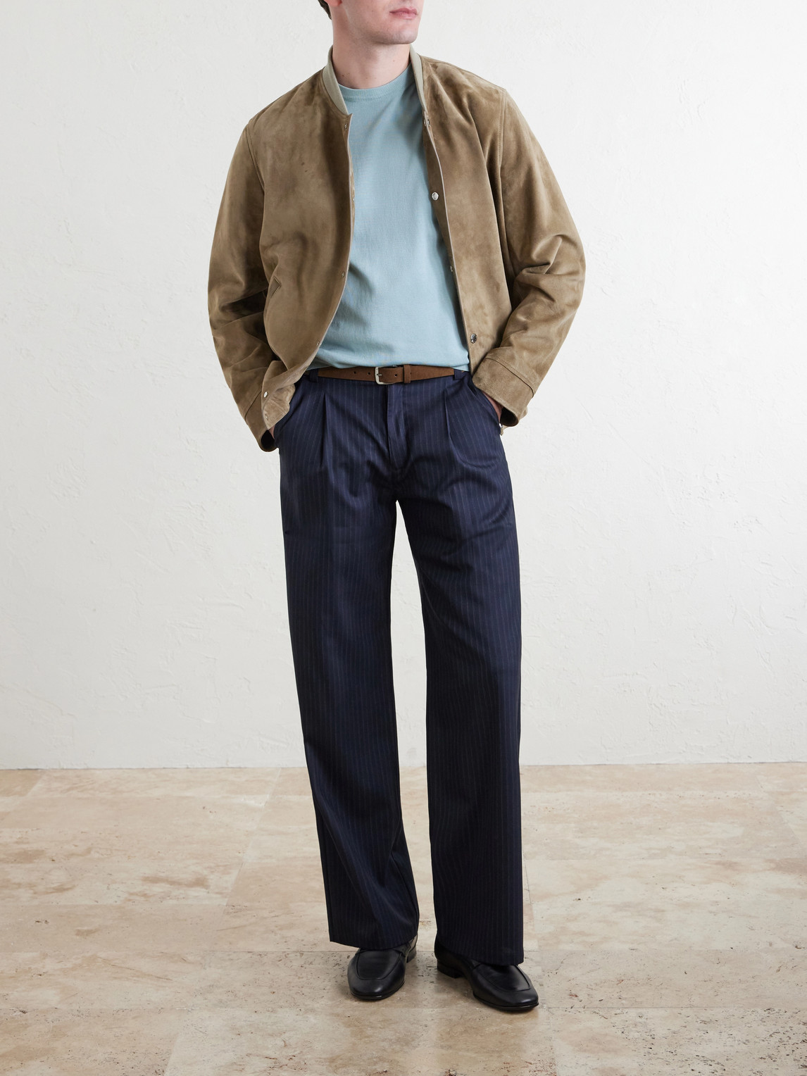 Knitted Cotton T-Shirt