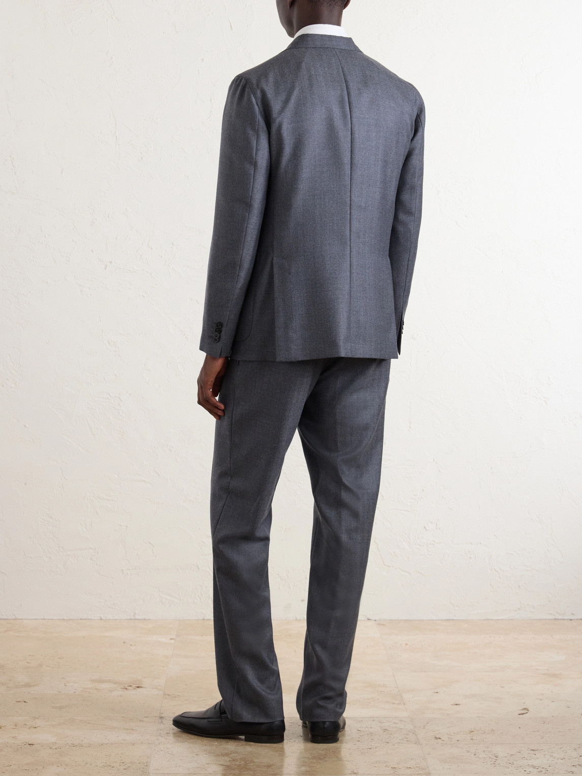 Boglioli Double-Breasted Herringbone Virgin Wool Suit Jacket - Men | Thumbnail 4 Boglioli Double-Breasted Herringbone Virgin Wool Suit Jacket - Men | Thumbnail 4