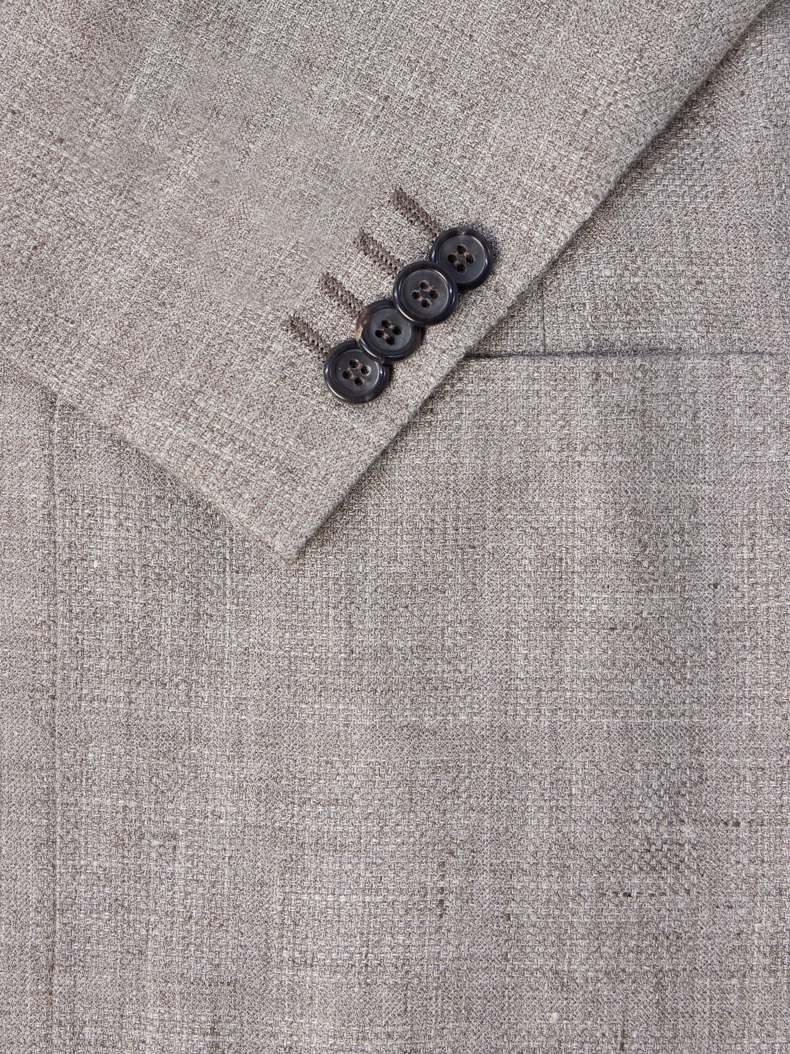 Kei Linen And Wool-Blend Blazer