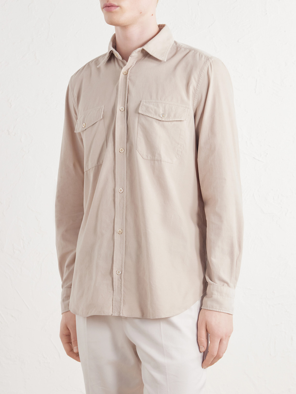 Cotton-Corduroy Shirt