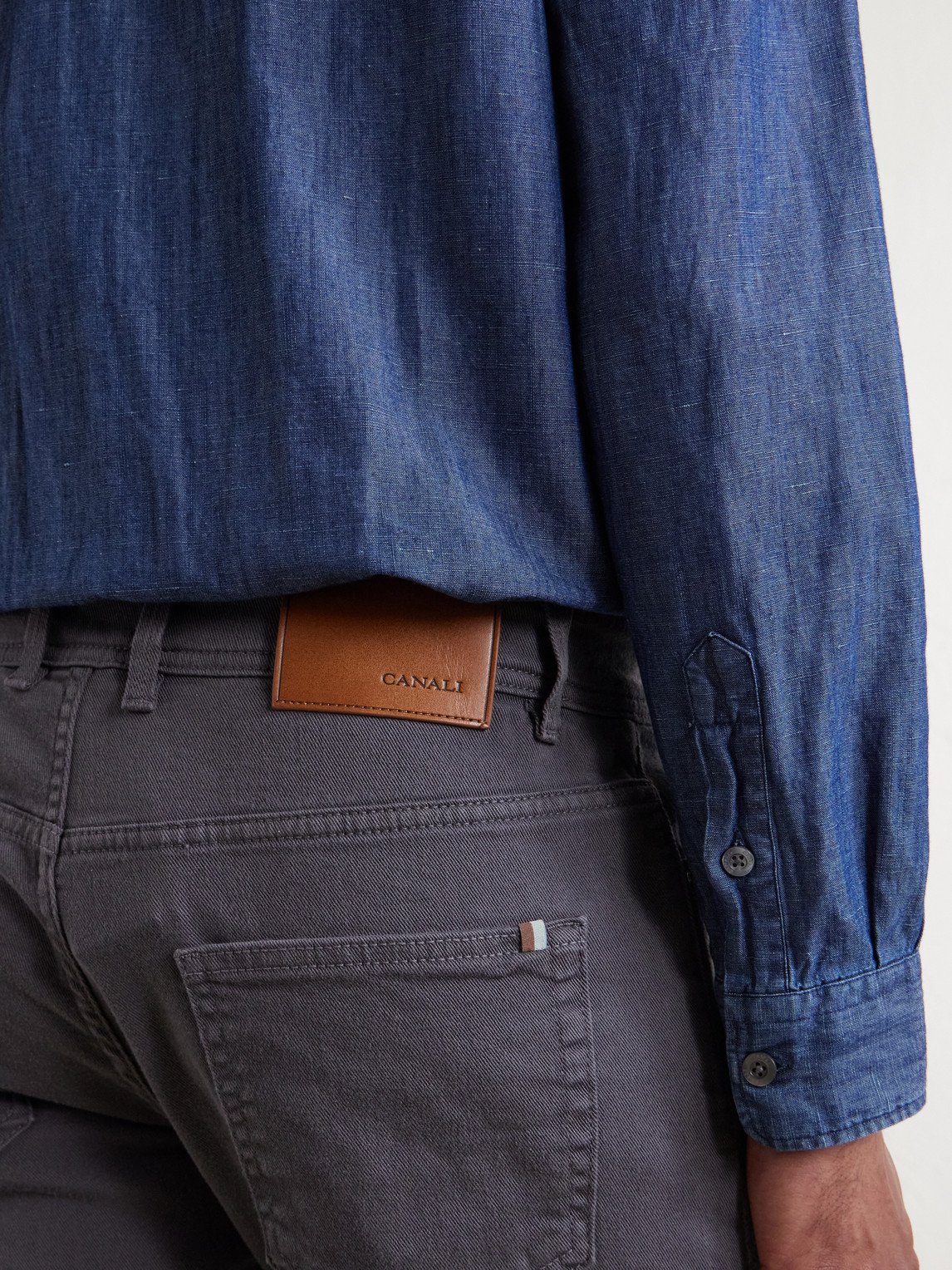 Straight-Leg Garment-Dyed Jeans
