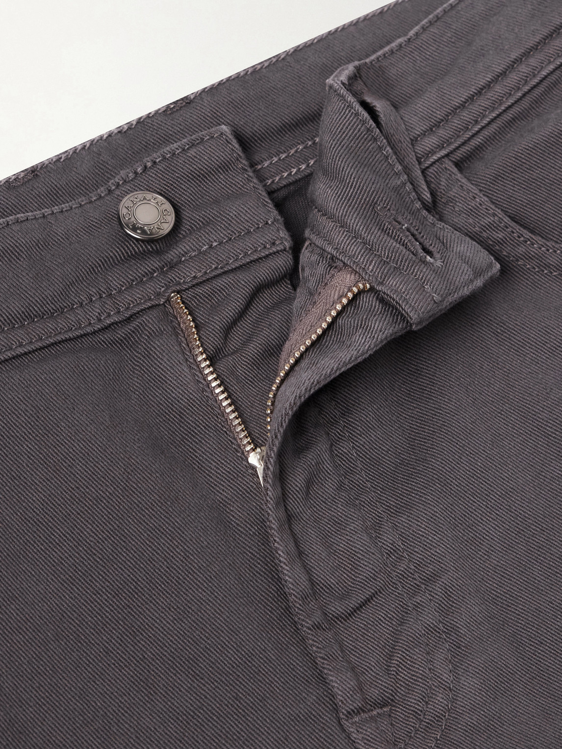 Straight-Leg Garment-Dyed Jeans