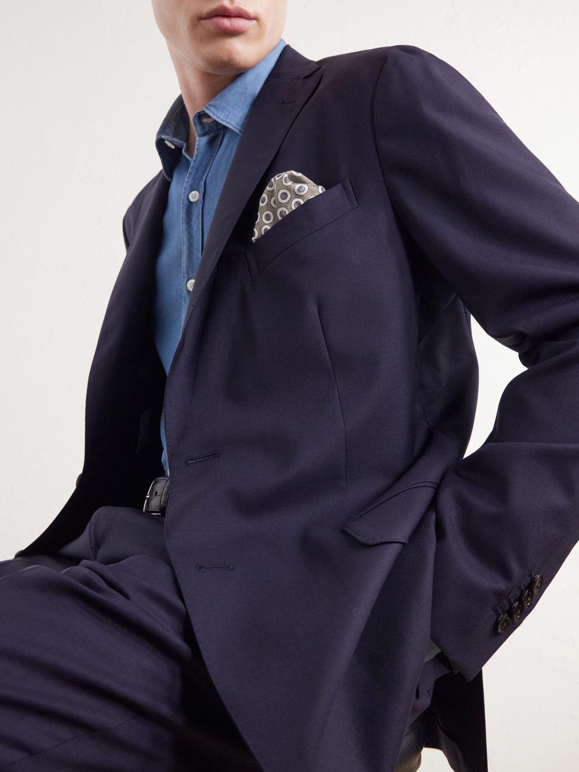 Virgin Wool Suit Jacket