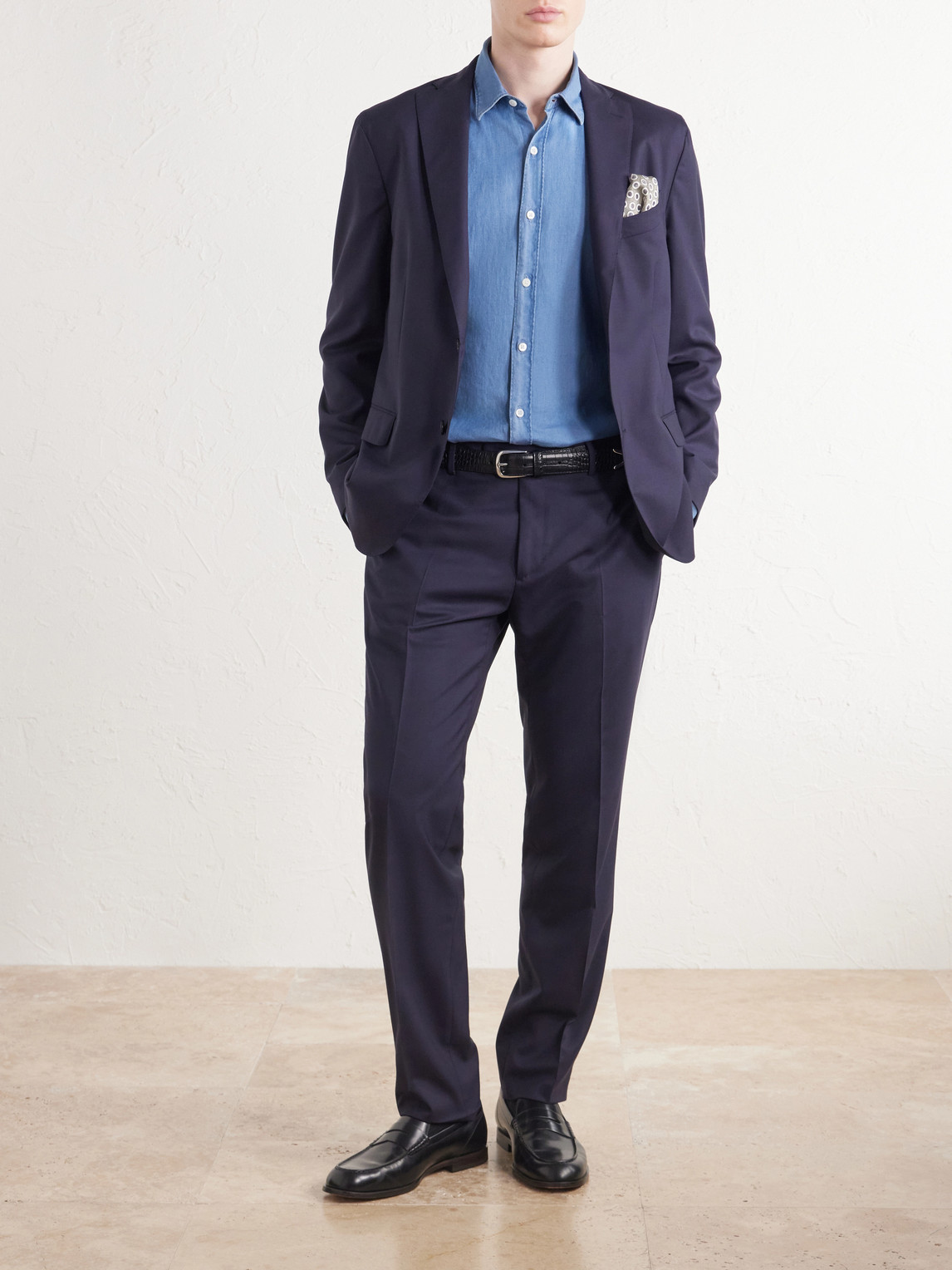 Virgin Wool Suit Jacket