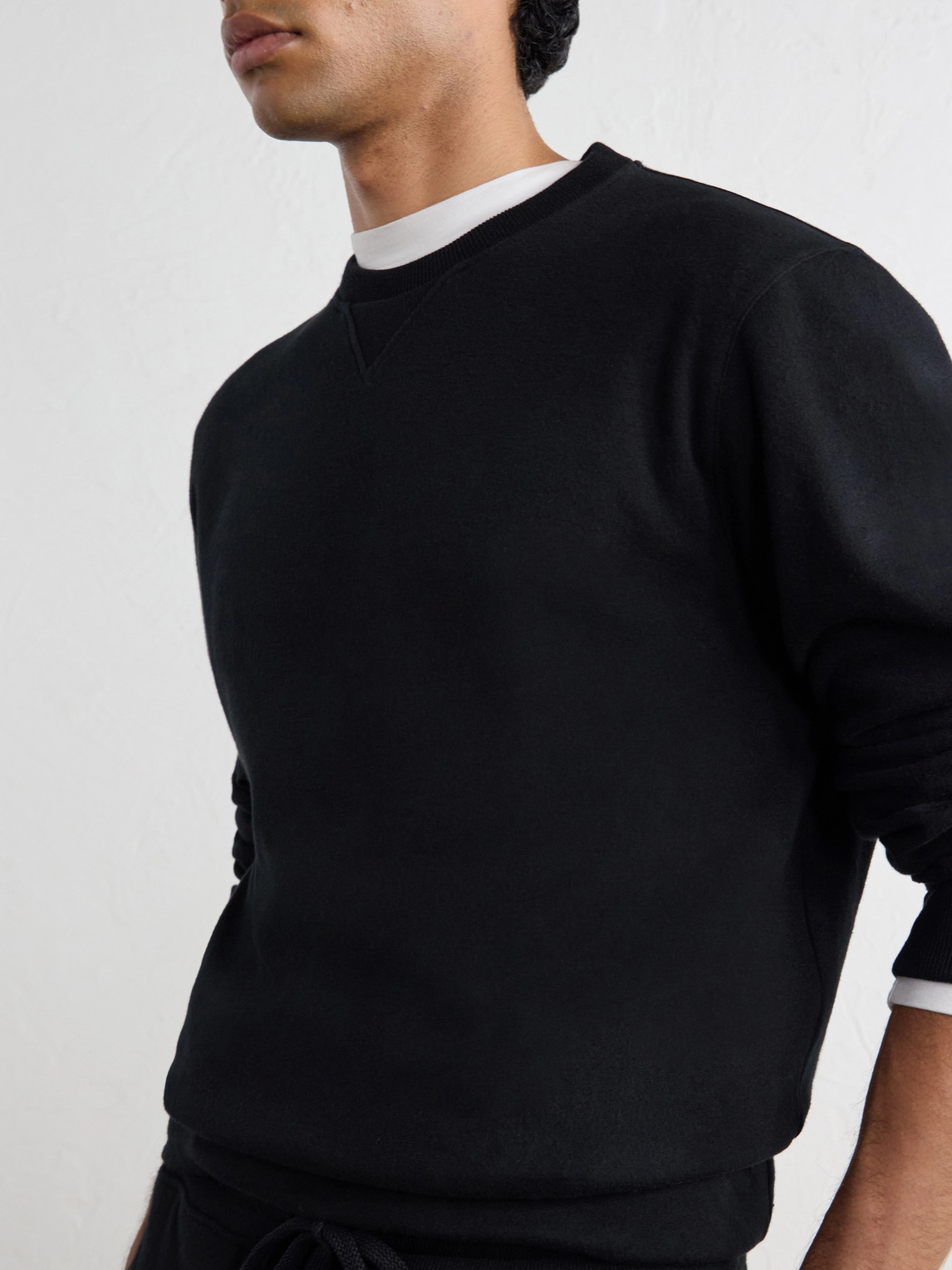 Cotton And Cashmere-Blend Jersey Sweatshirt