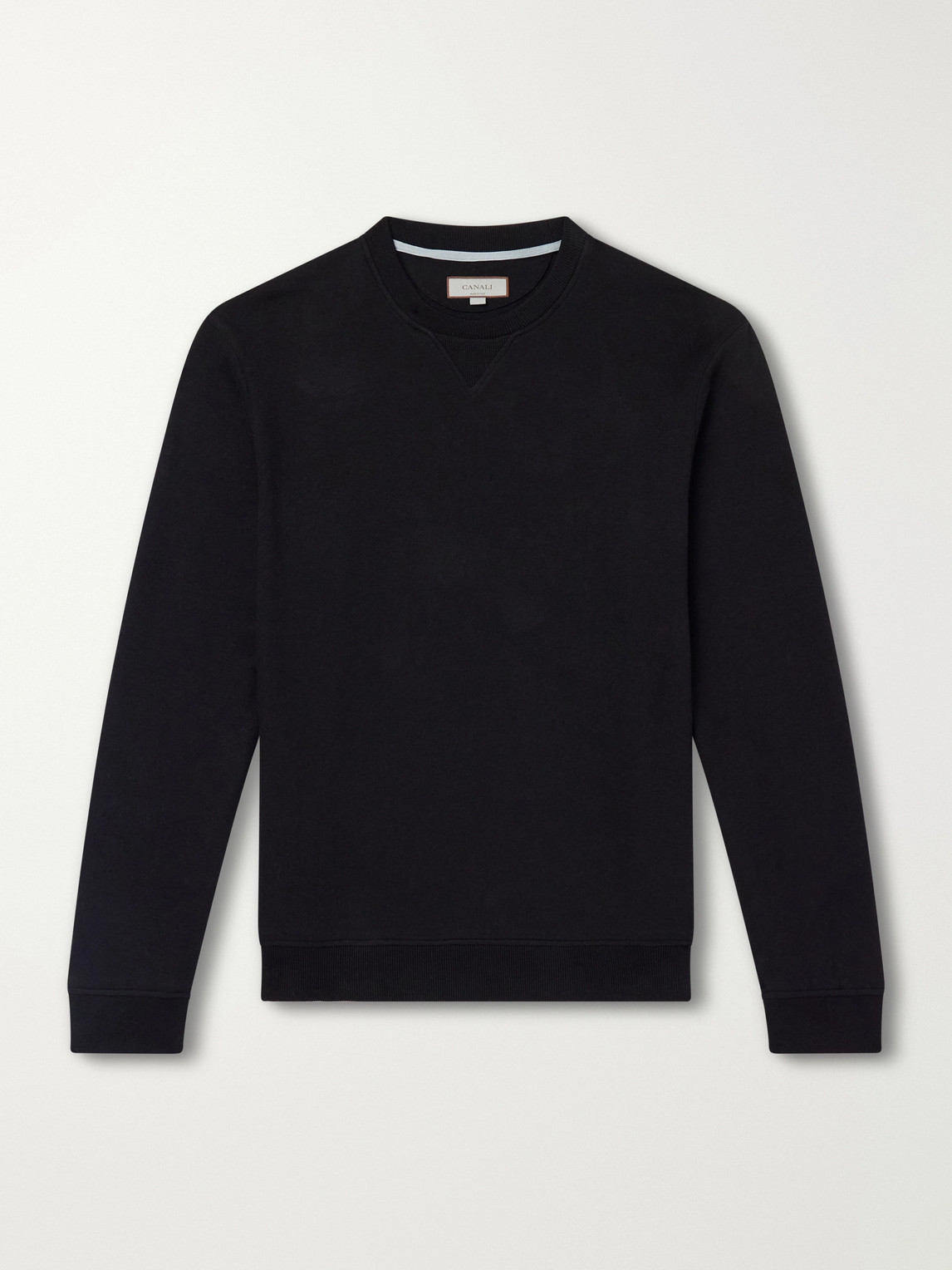 Canali – Cotton and Cashmere-Blend Jersey Sweatshirt