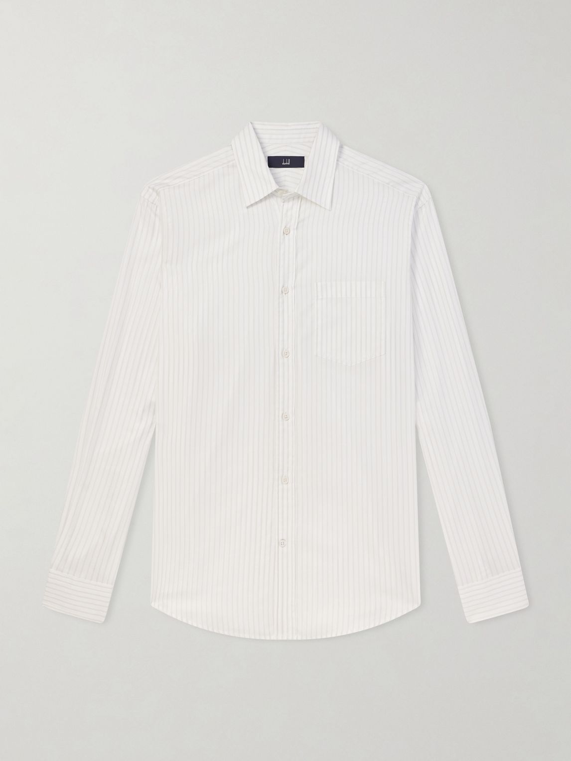 DUNHILL 스트라이프 코튼 셔츠