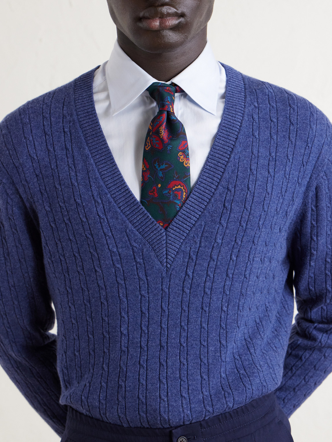Ribbed Cashmere Sweater