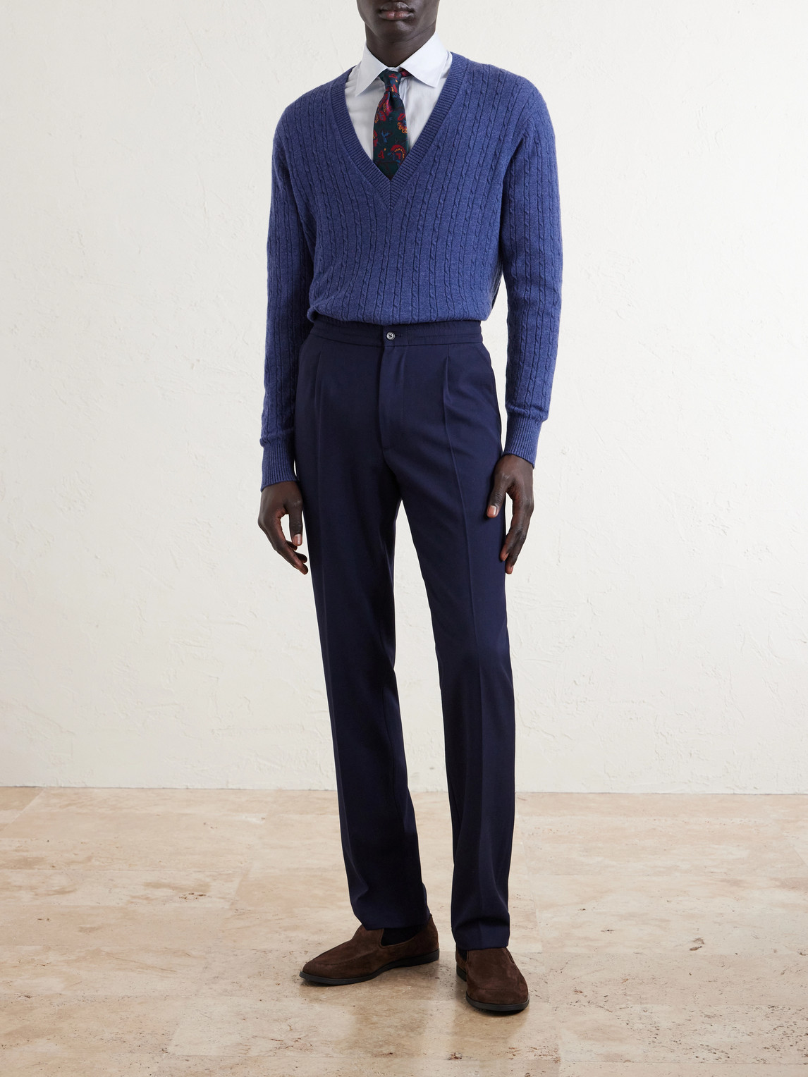 Ribbed Cashmere Sweater
