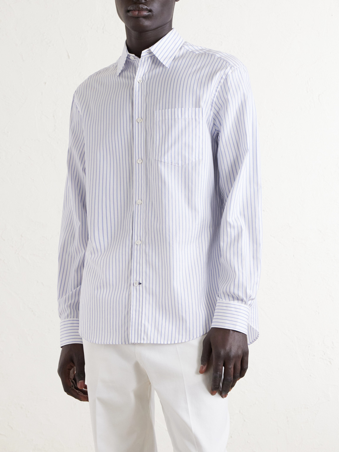 Cotton Shirt Striped