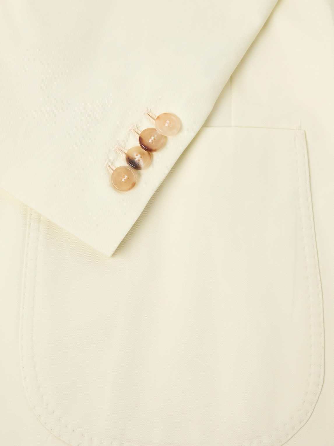 Cotton-Twill Suit Jacket