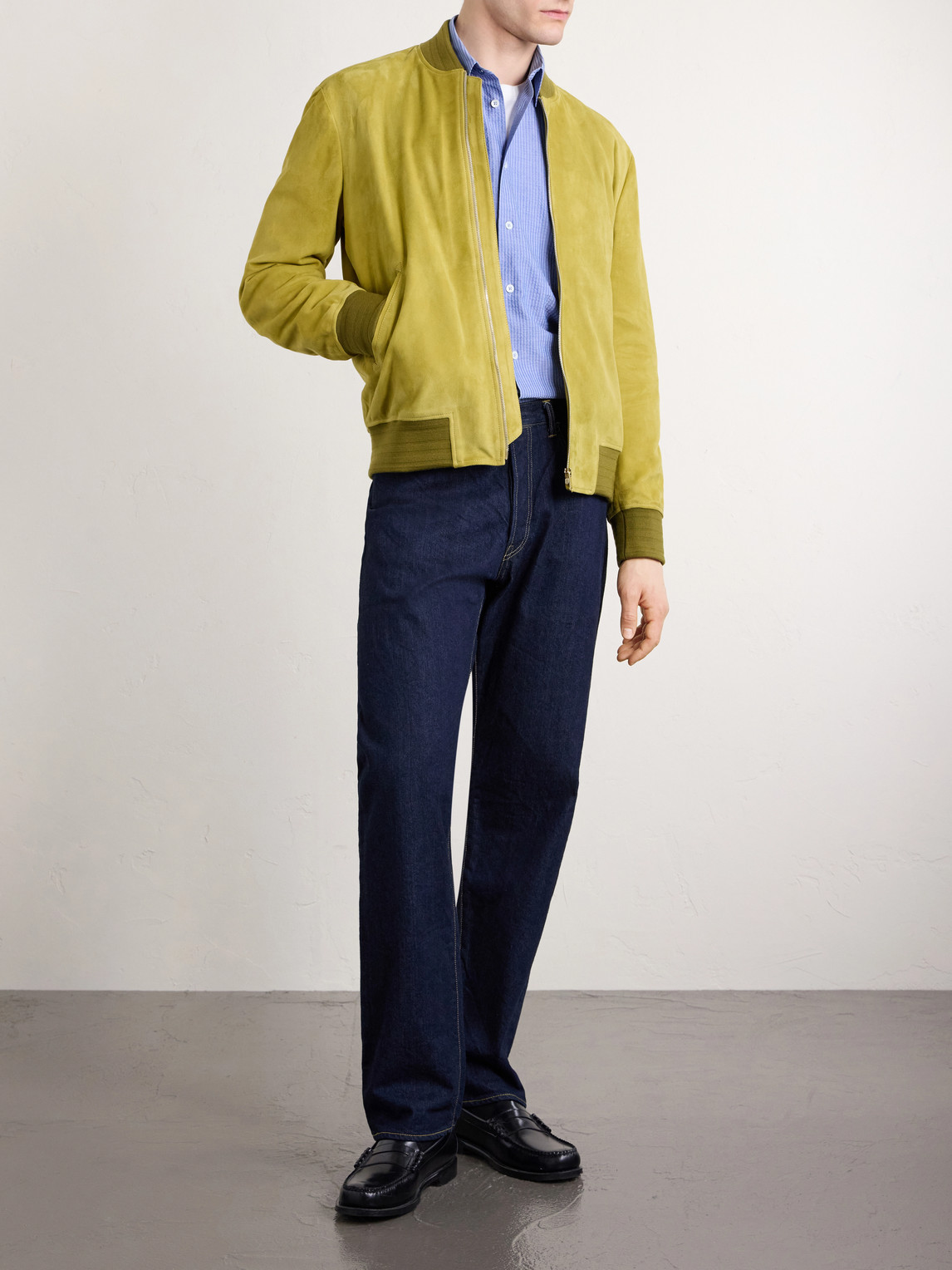 Striped Cotton-Seersucker Shirt