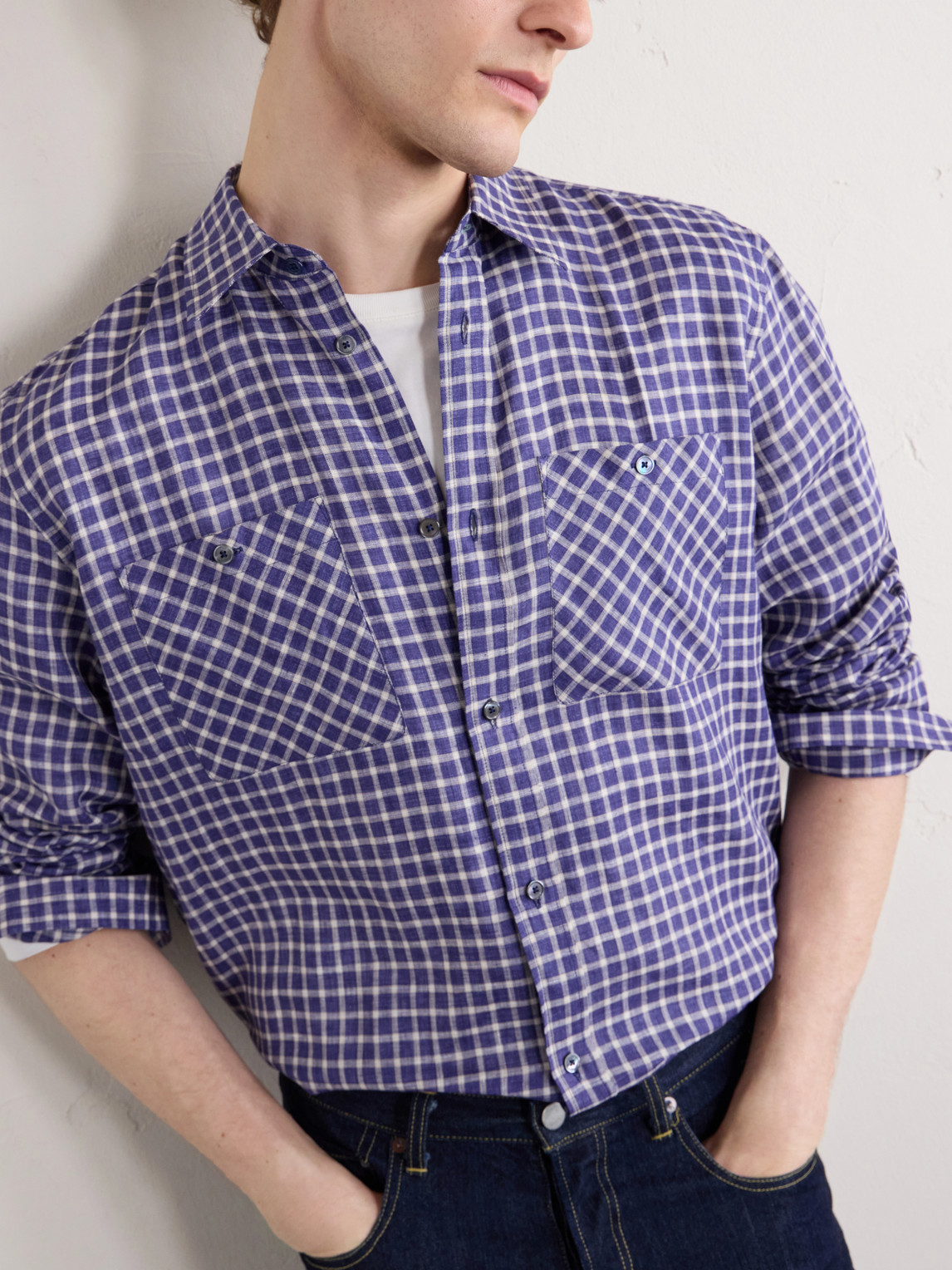Checked Linen