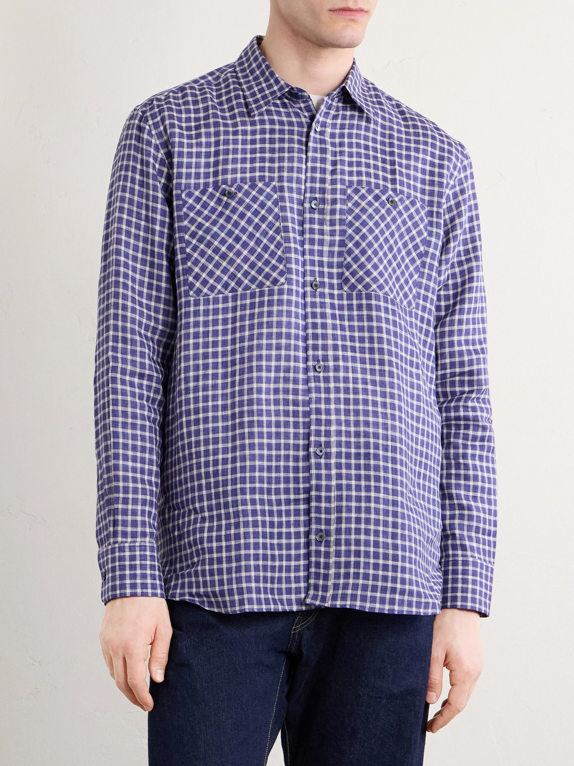 Checked Linen