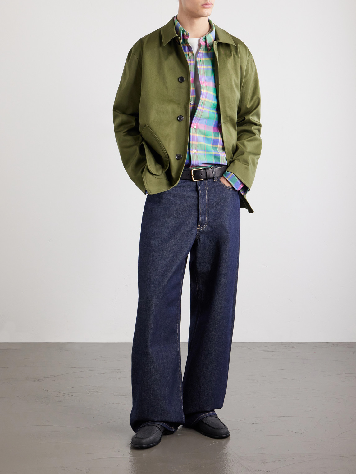 Stretch Cotton-Twill Jacket