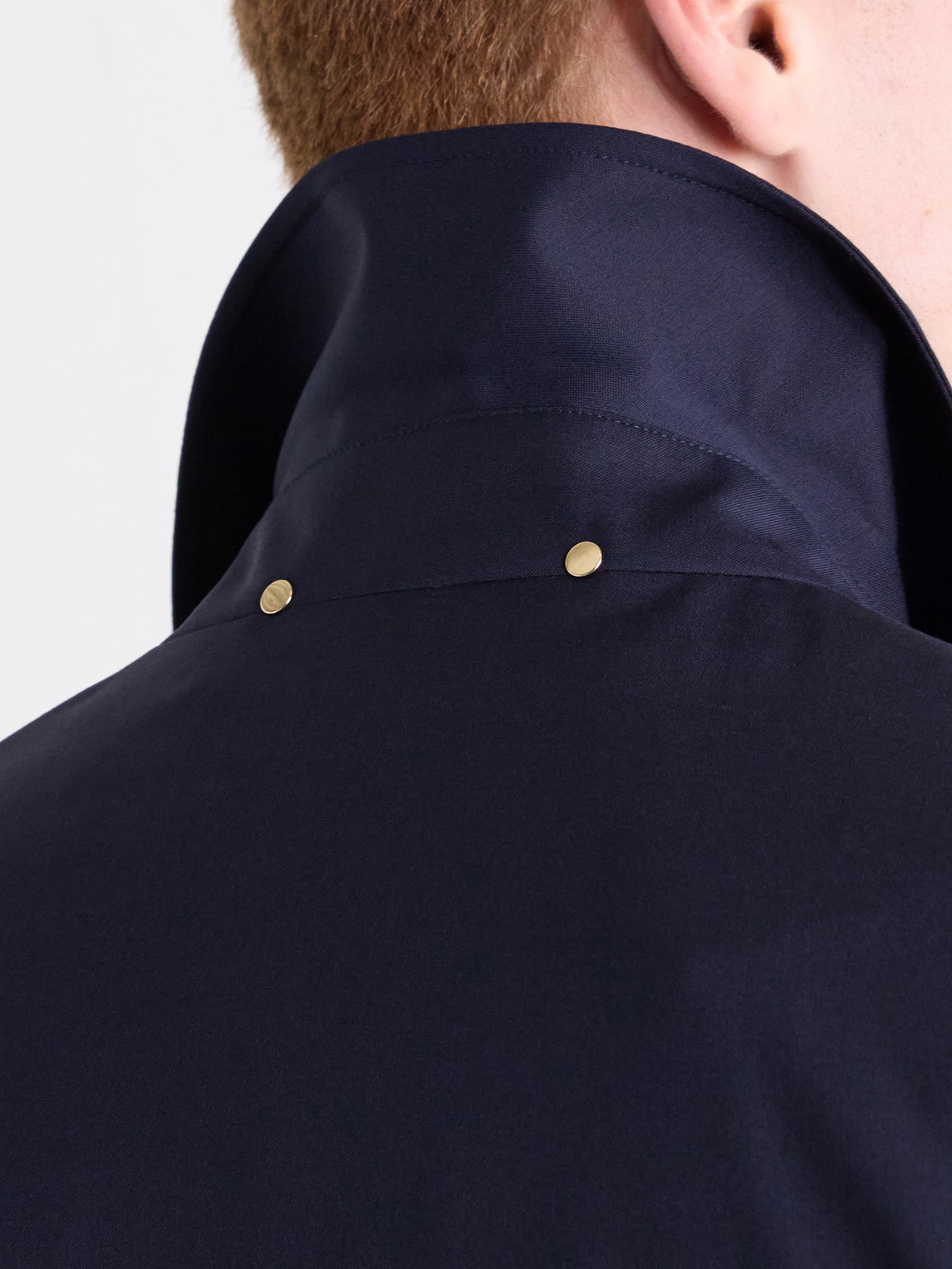 Paul Smith Double-face Buttoned Coat In Blue