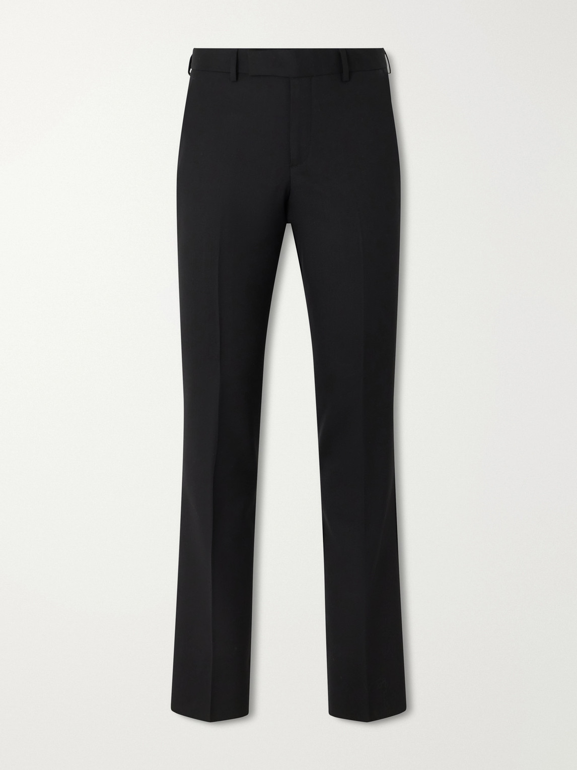 Paul Smith Straight-leg Pleated Wool Suit Trousers In Black