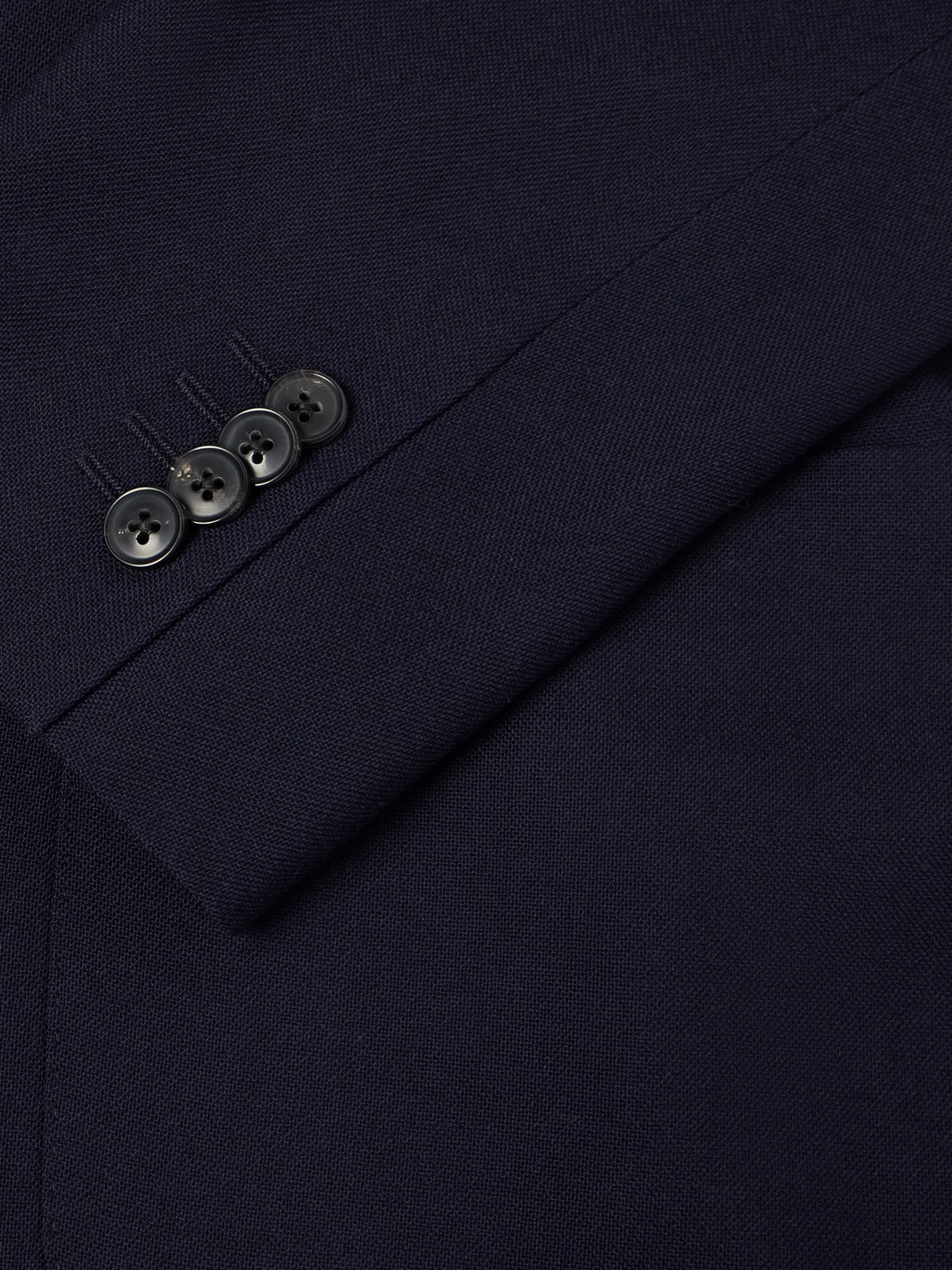 Wool-Hopsack Suit Jacket