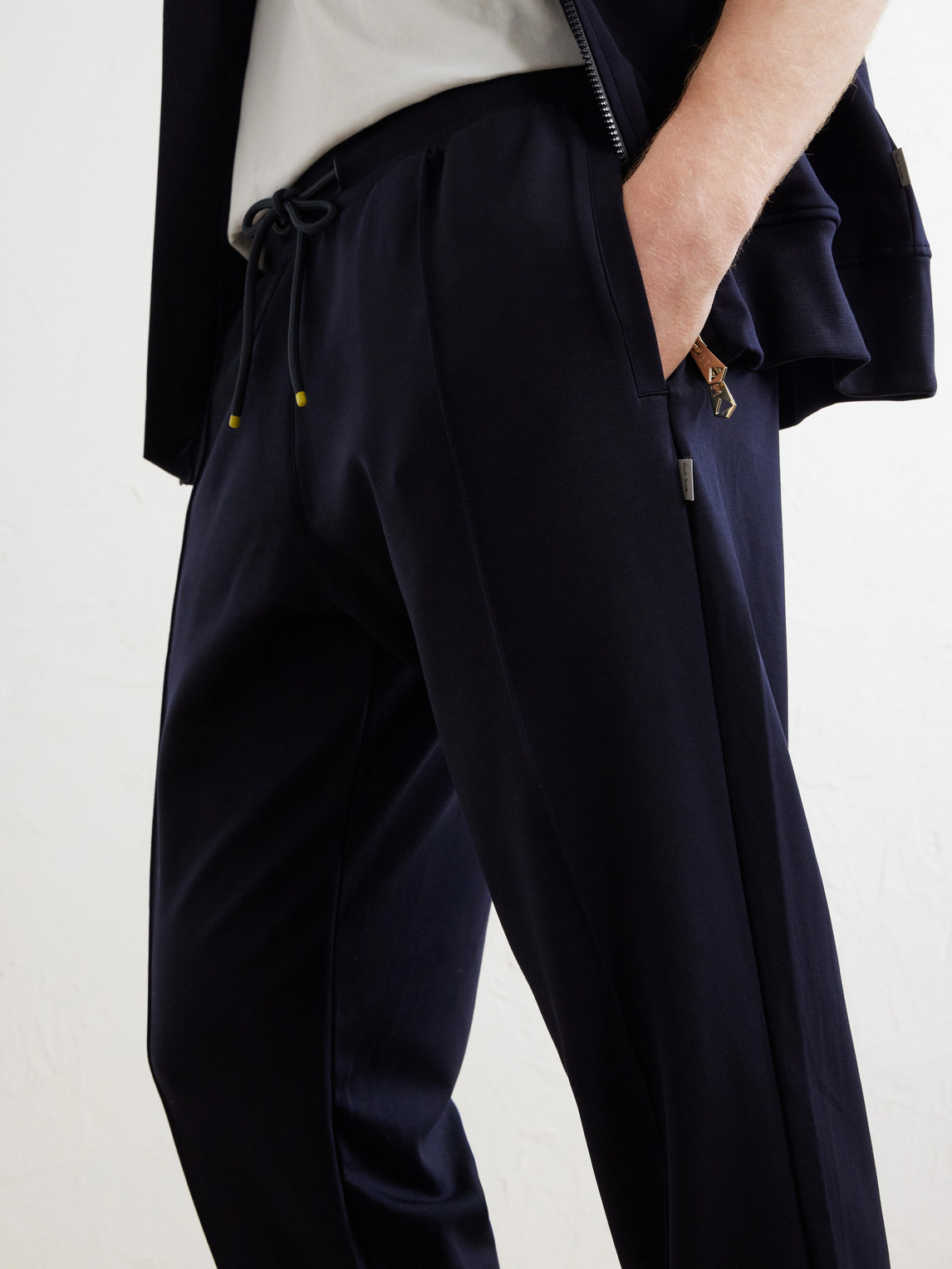 Tapered Lyocell-Blend Jersey Sweatpants