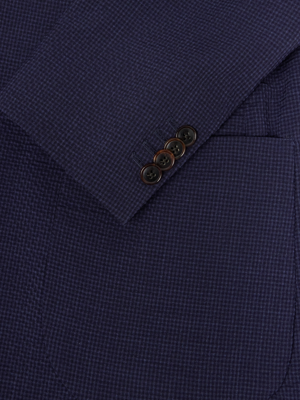 Wool-Blend Seersucker Suit Jacket