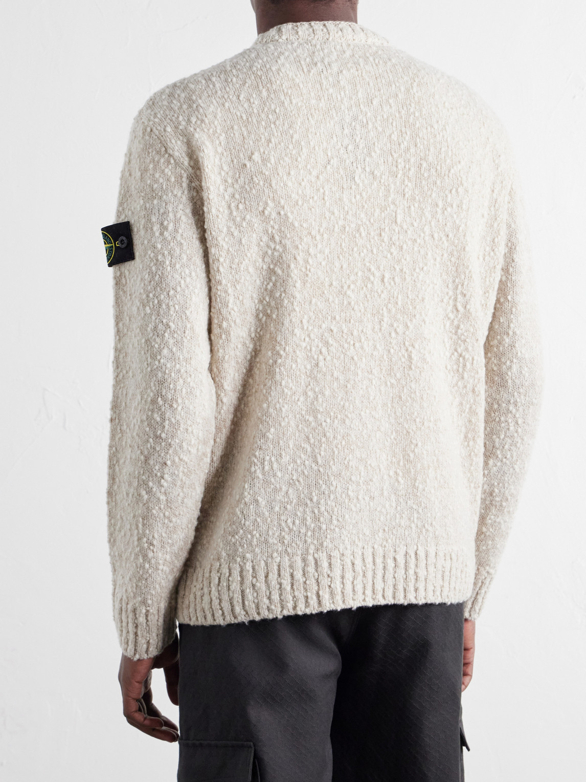 Speckled Wool Nylon Sweater