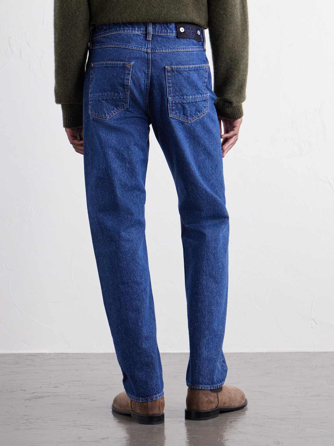 Denim Straight-Leg Regenerative Jeans