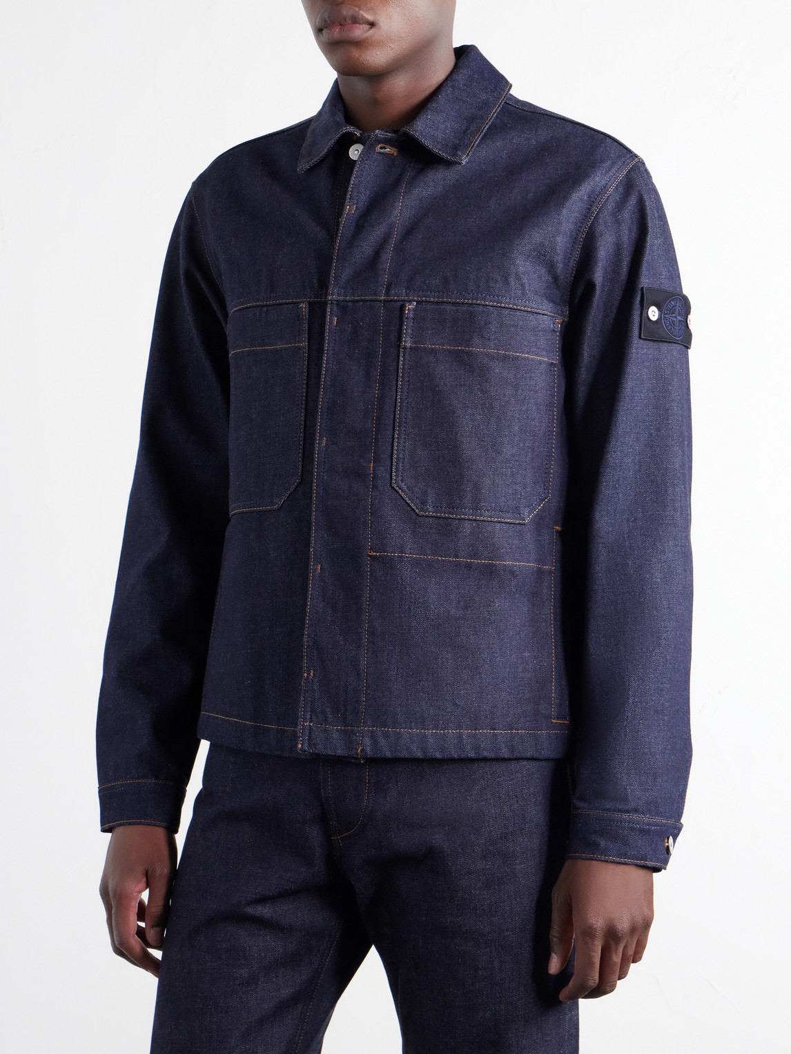 Denim Indigo Raw Jacket