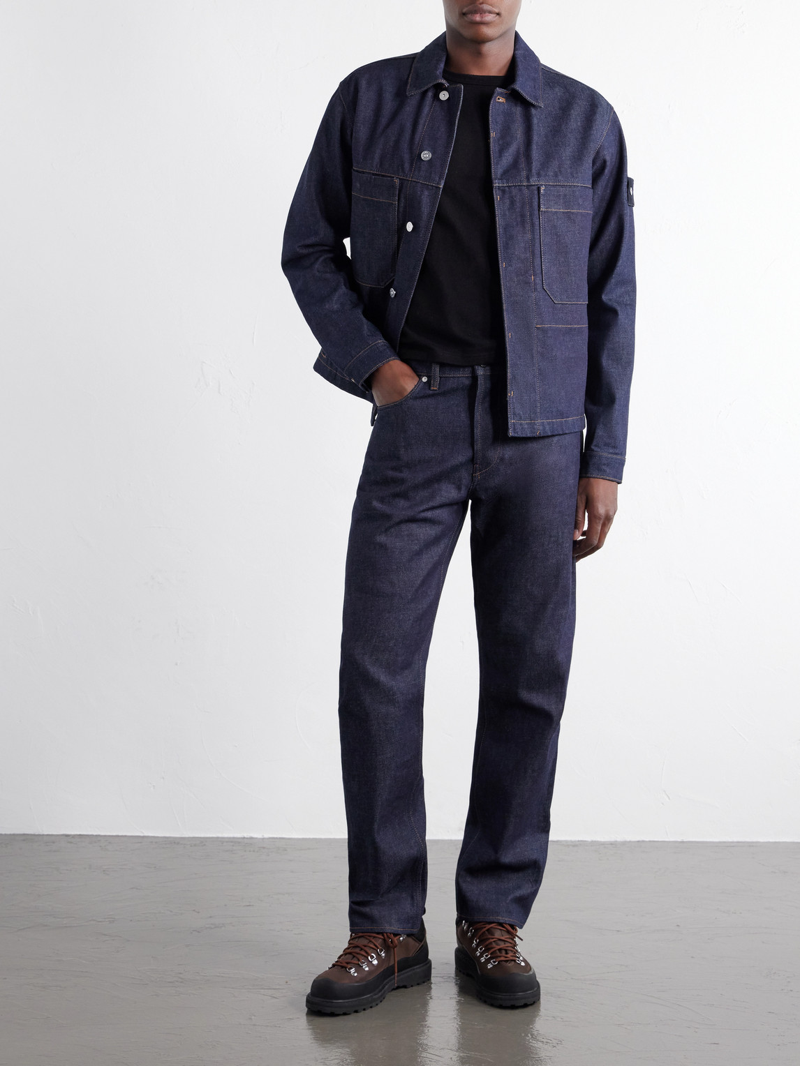 Denim Indigo Raw Jacket