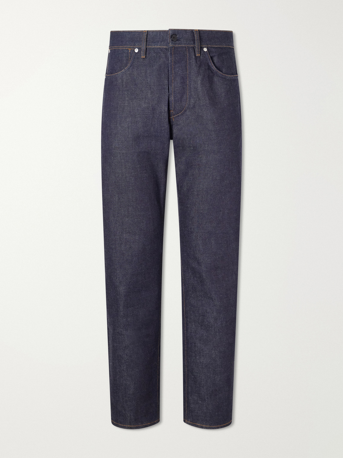 Denim Straight-Leg Jeans