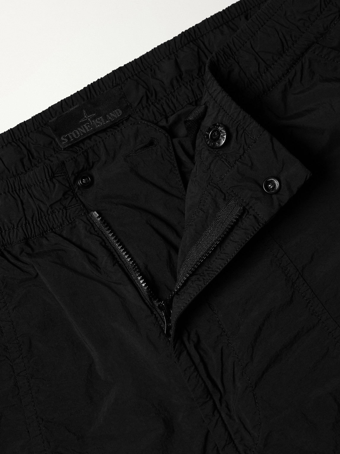 Ghost Wide-Leg Nylon Smerigliato Trousers