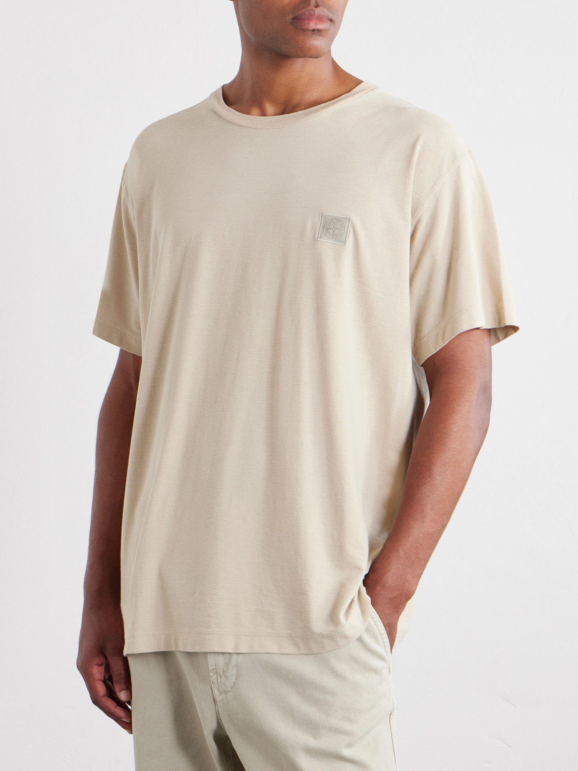Ghost Garment-Dyed Cotton-Jersey T-Shirt