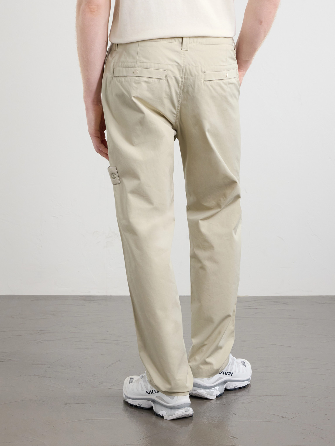 Ghost Straight-Leg All-Weather Cotton-Canvas Chinos