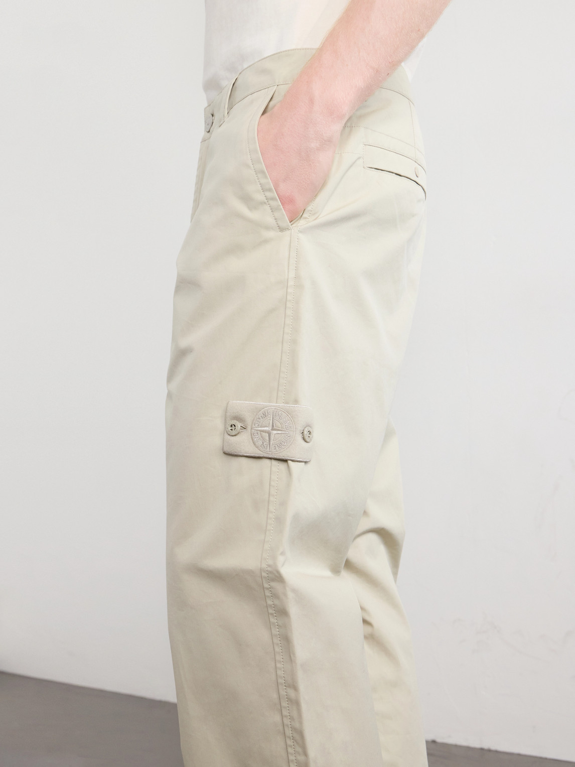 Ghost Straight-Leg All-Weather Cotton-Canvas Chinos