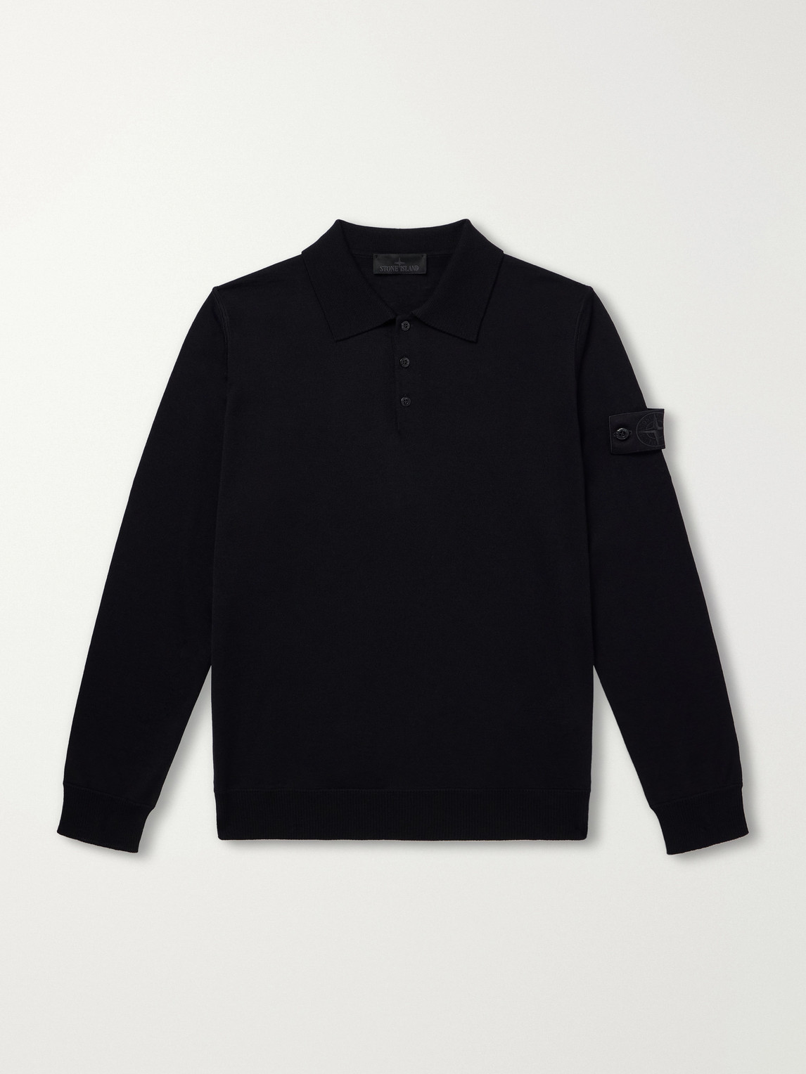 Ghost Knitted Light Pure Rws Wool Polo Sweater