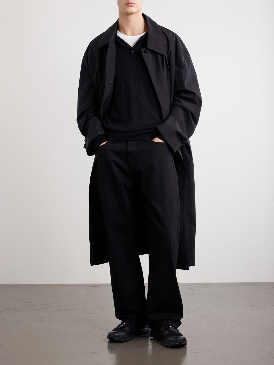 Ghost Knitted Light Pure Rws Wool Polo Sweater